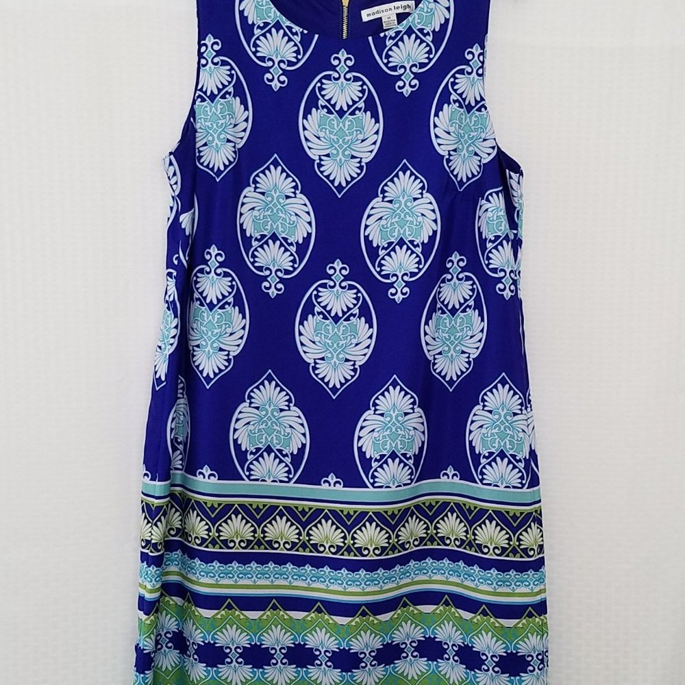 Madison Leigh Lined Sleeveless Dress, Size 14